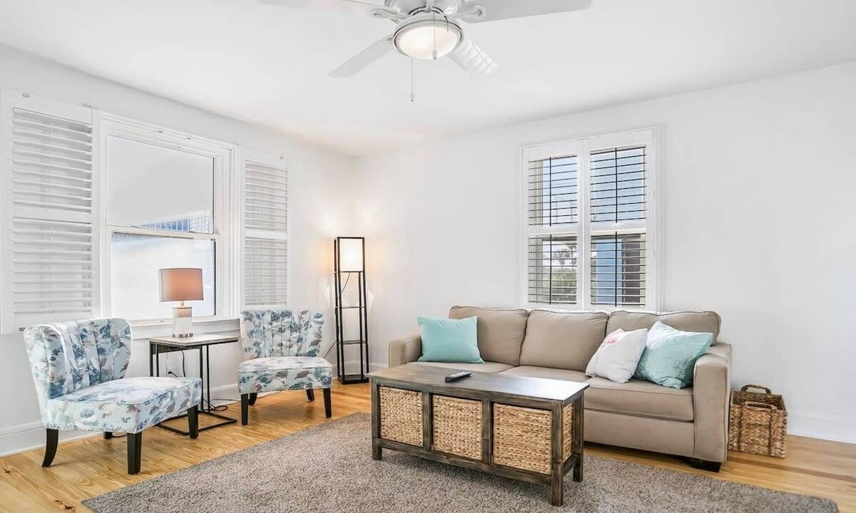 St. Augustine Beach House | 100 Steps to Sand, Private Deck, BBQ, Beach Gear