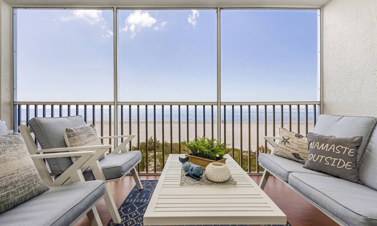 Fort Myers Beach Condo | 1st Floor Condo | Bay & Gulf Views, Pool & Walk to Beach