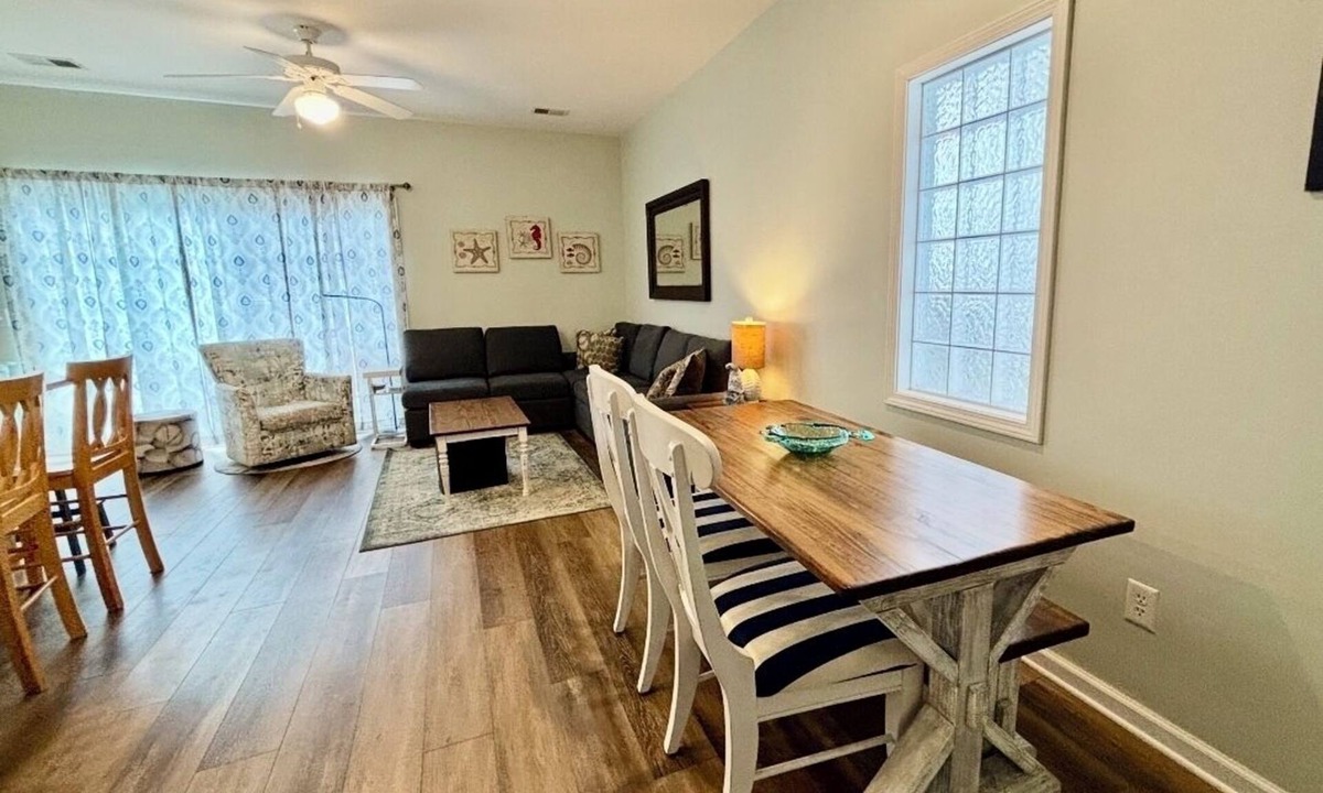 Sea Trail Condo | 1st Level w/updates, family-friendly, 5 mins to beach, w/pool access, sleeps 6