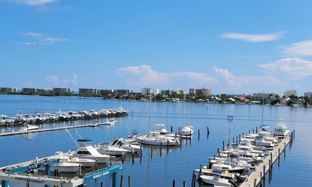 East Ocean Ave Condo | 2-Br Intracoastal Bliss w/Marina and water views!