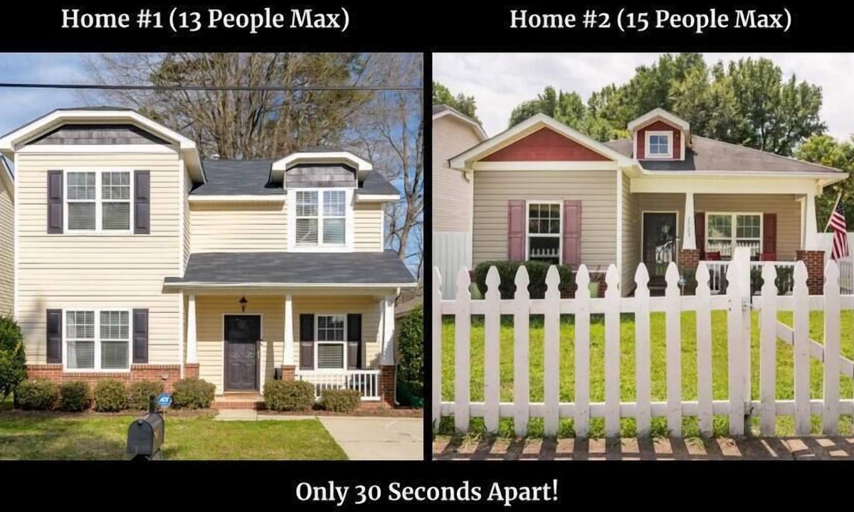 Ponderosa - Wingate House | 2 Entire Homes ~ Fit 28ppl ~ Min to Airport/Uptown
