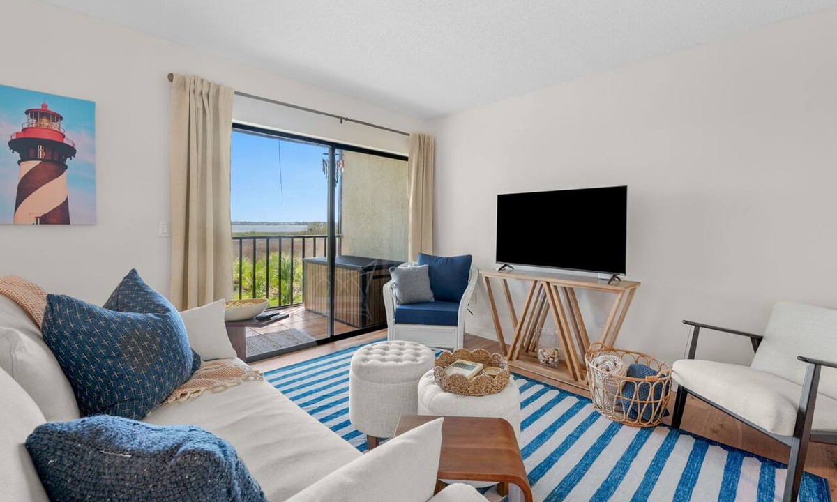 Saint Augustine Shores Condo | 2BR Family Retreat - River Views, Pool & Tennis, Sleeps 6