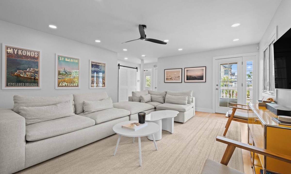 Margate City Condo | 3-Bedroom Beach Bungalow - Clean & Design Focused