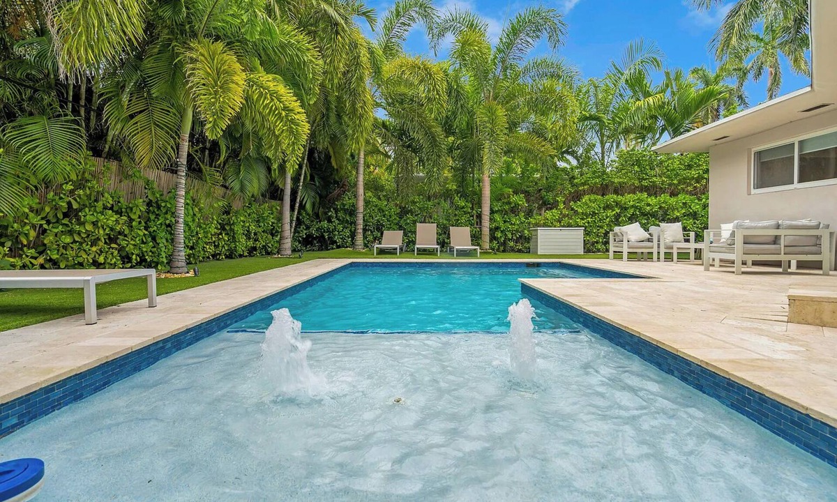 North Bay Village Villa | 3-bedroom villa with private heated pool in charming gated island with AC, WiFi