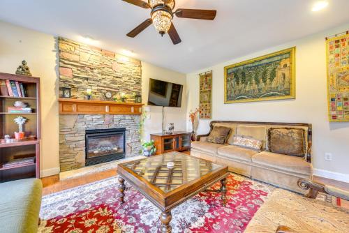 Fort Mill House | 3 Mi to Carowinds: Retreat w/On-Site Fishing