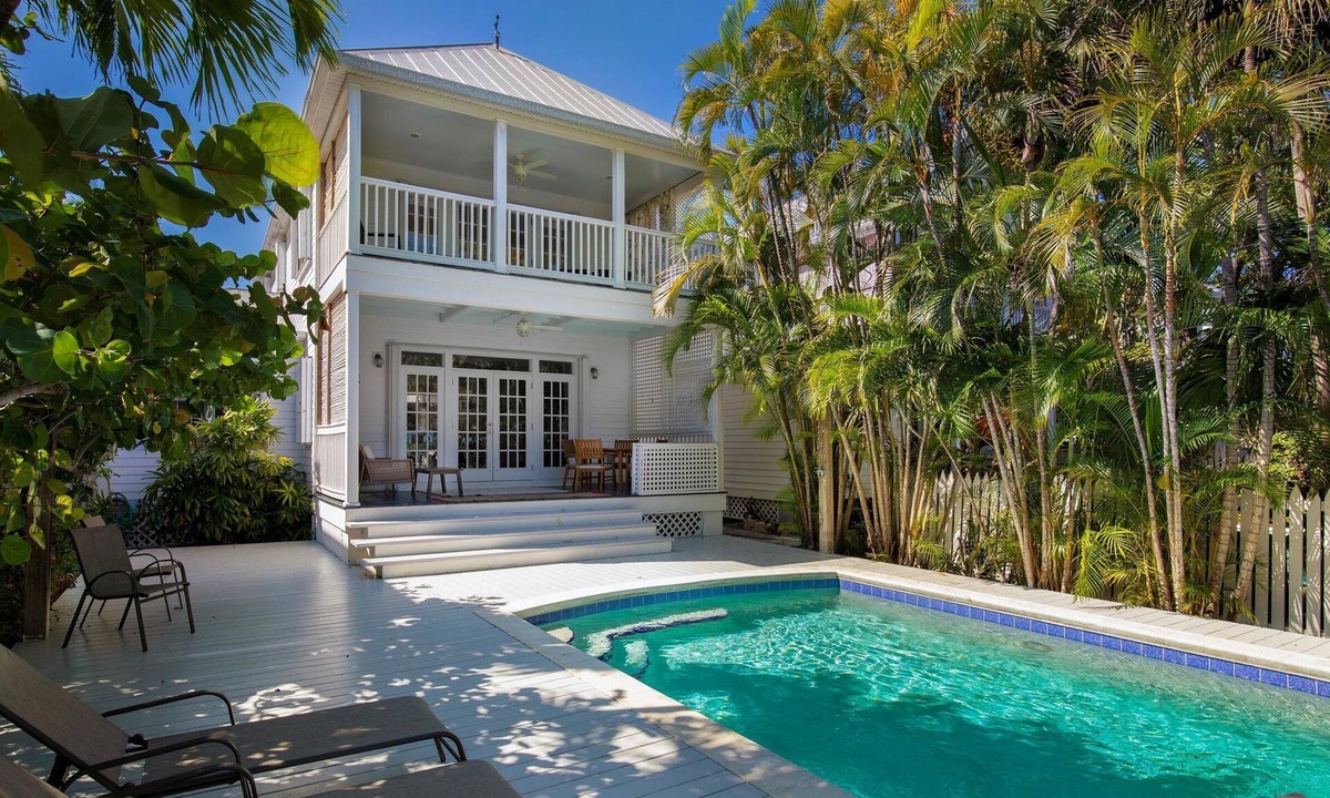 Key West House | 4 bed 2.5 bath home w/ocean views, private pool oasis on Gulfview