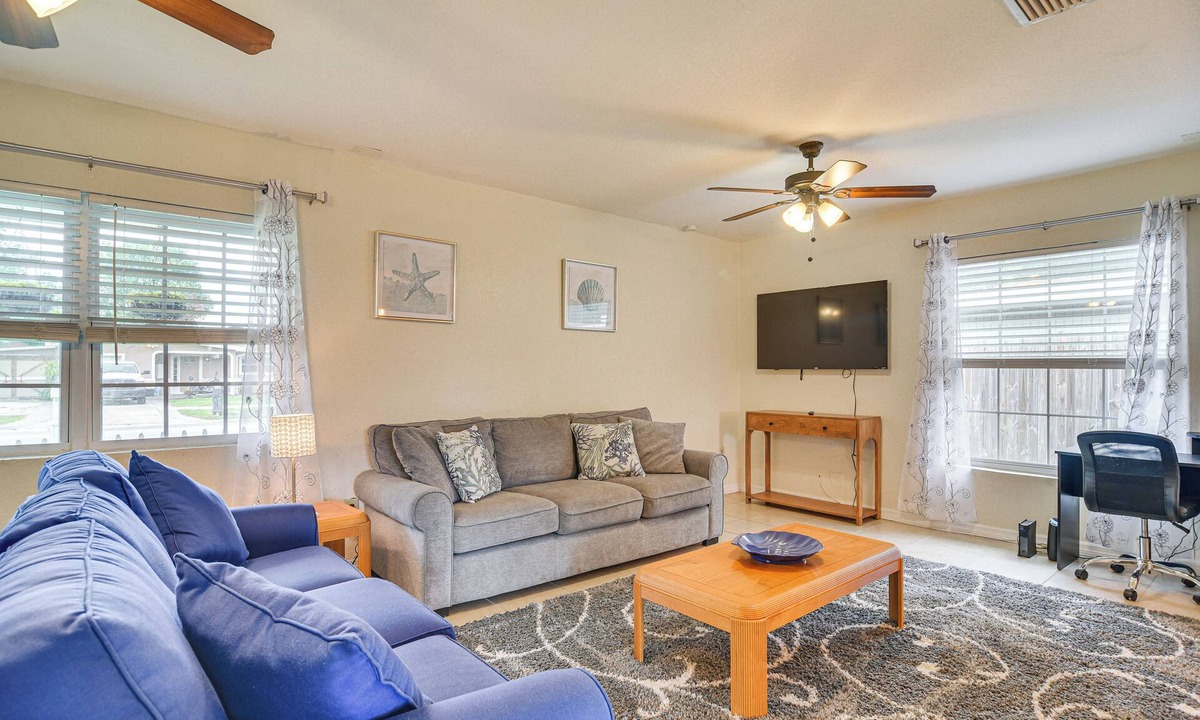 Seminole House | 6 Mi to Beaches! Seminole Home w/Furnished Patio