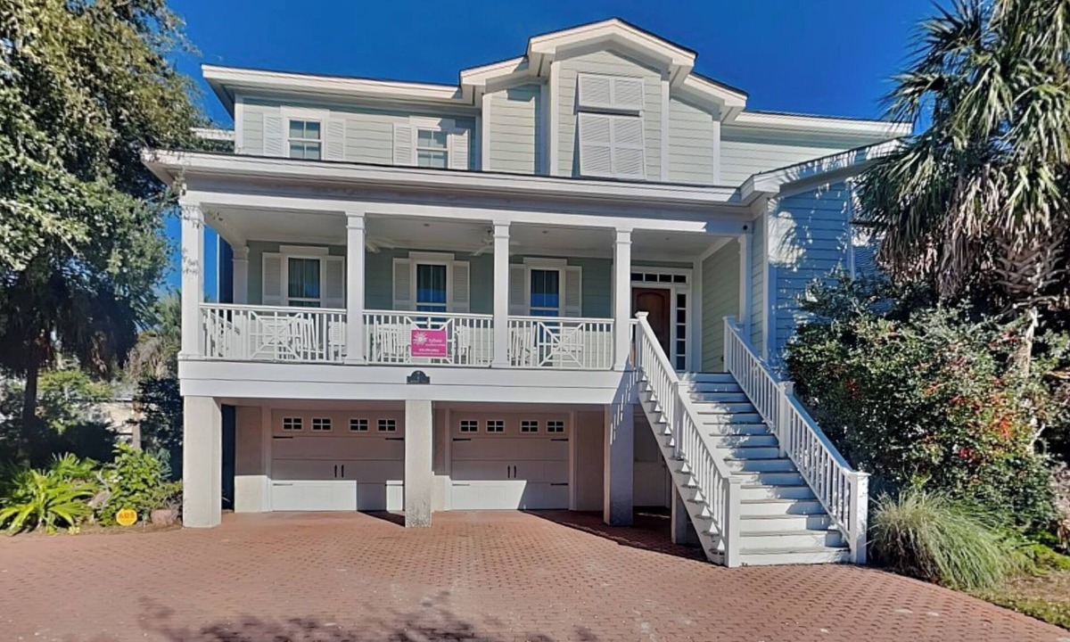 Tybee Island House | 6 Waterside Walk | Private Elevator, Walk to Beach