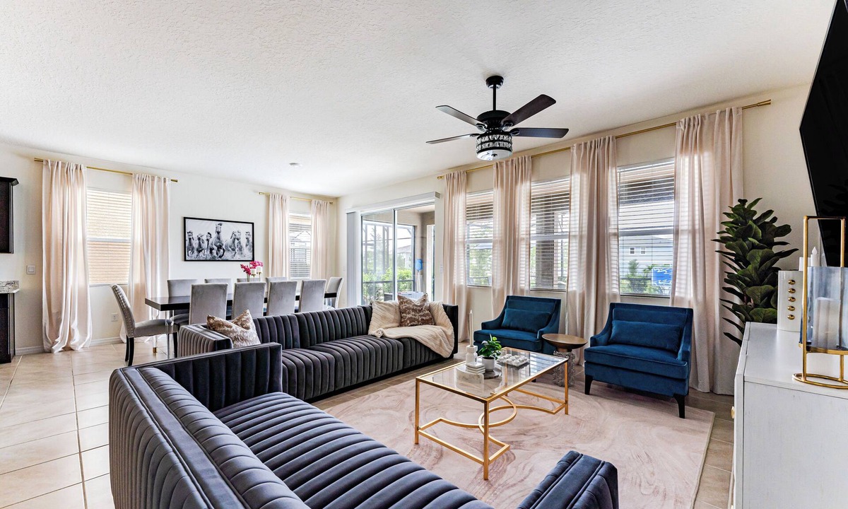 Sunridge Woods House | 7 Beds Pet-Friendly, Resort Water Park & Sport Courts, Pool/Jacuzzi, BBQ, Games