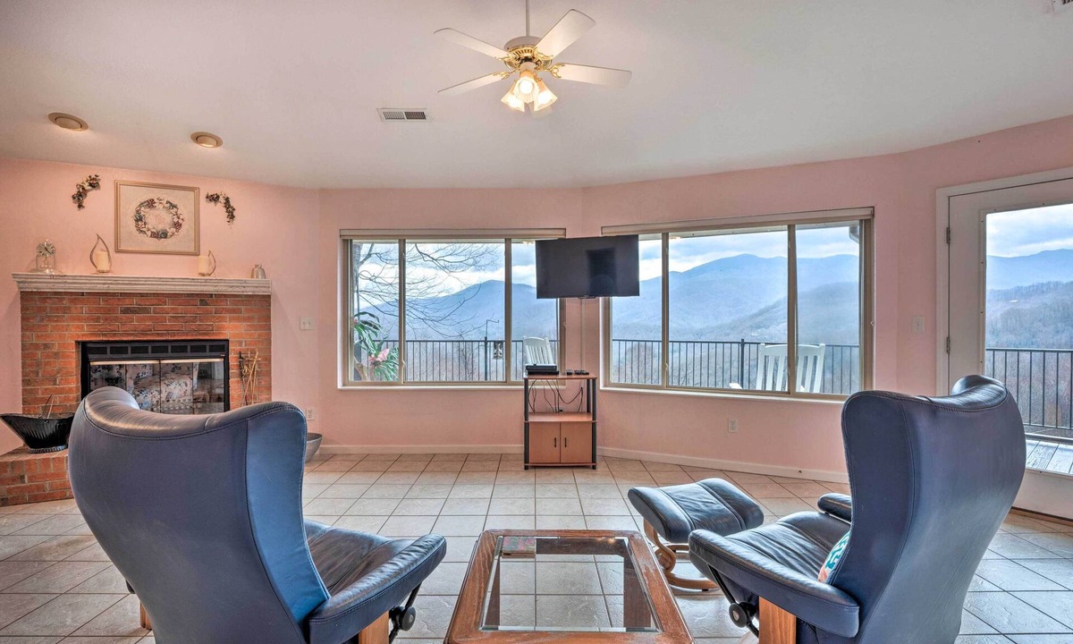Burnsville Apartment | Apt w/Wraparound Deck & Epic Views in Burnsville!