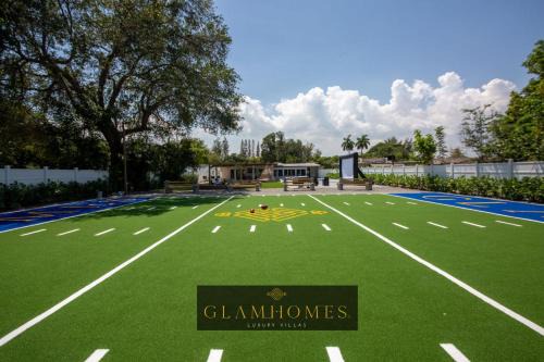 Golden Glades Villa | Athletic Villa by Glam Homes
