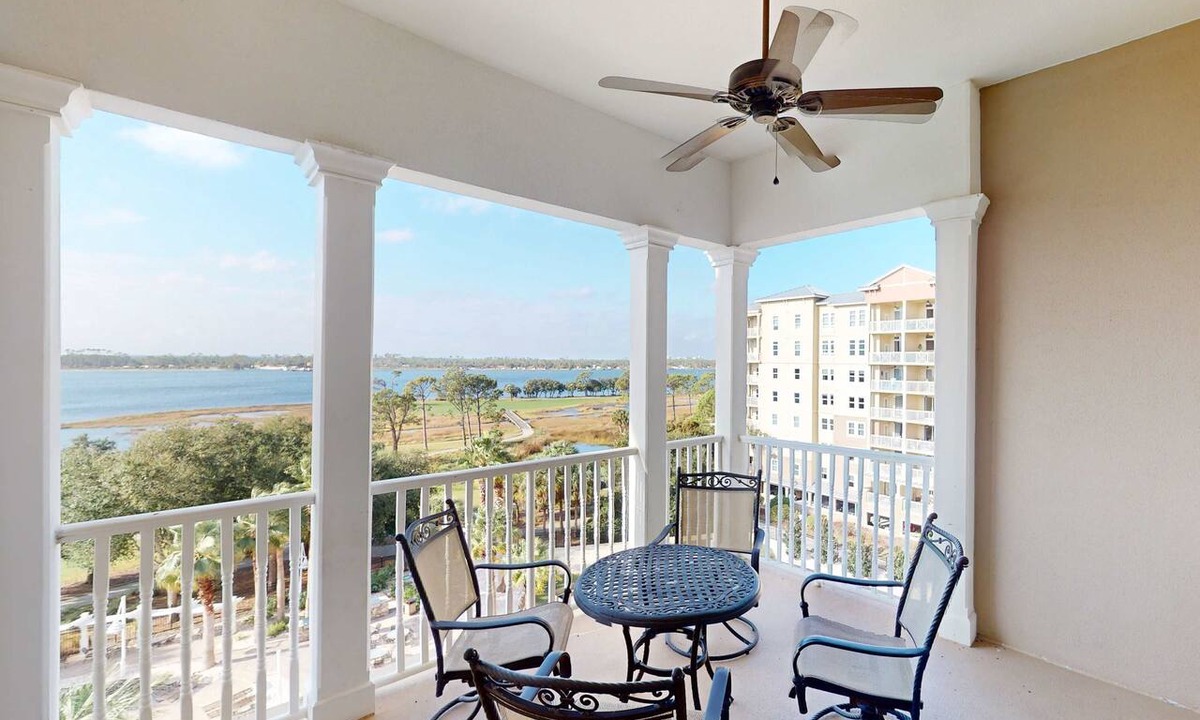 Upper Grand Lagoon Condo | Bayfront condo w/amazing views, shared hot tub & community pool