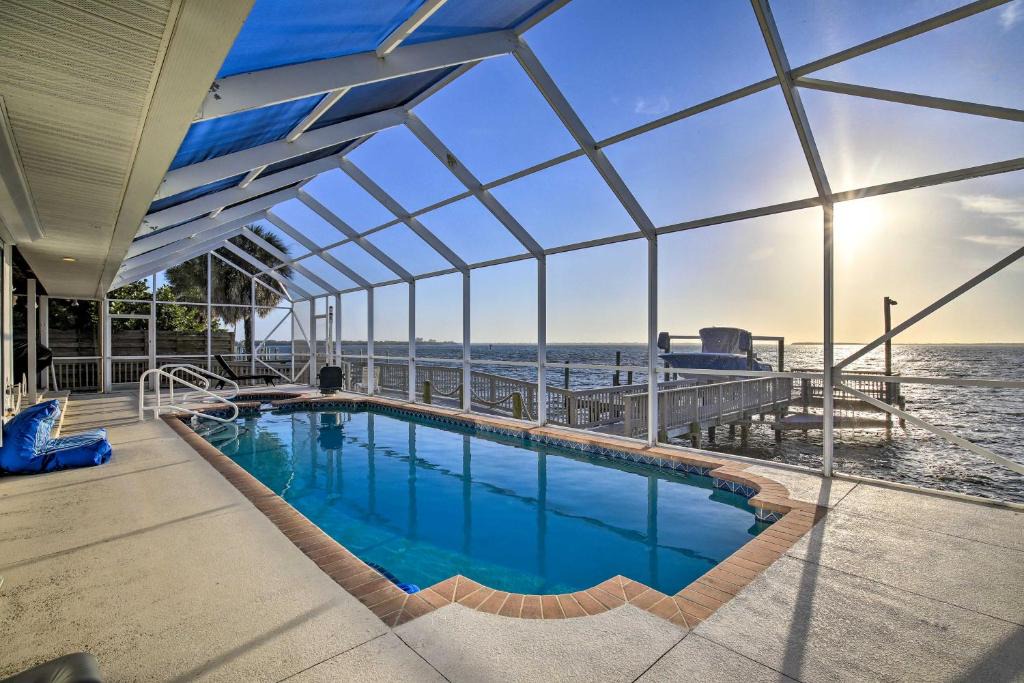 Bay Colony House | Bayfront Palmetto Retreat with Pool, Spa and Dock!