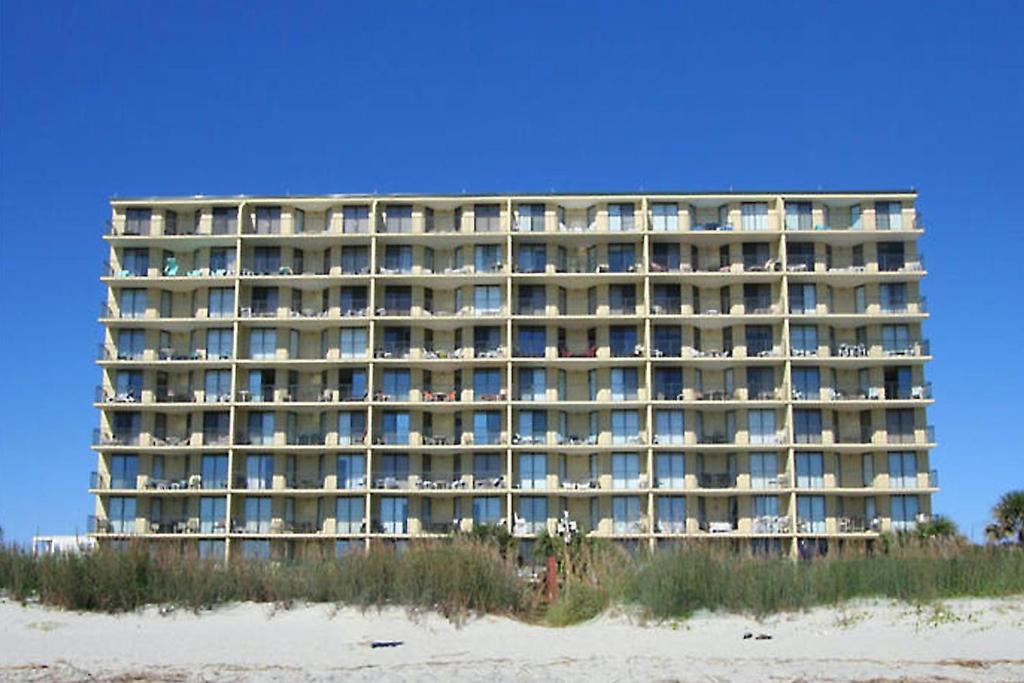Atlantic Beach Apartment | Beach Club 6F - Oceanfront condo with a recliner and outdoor pool