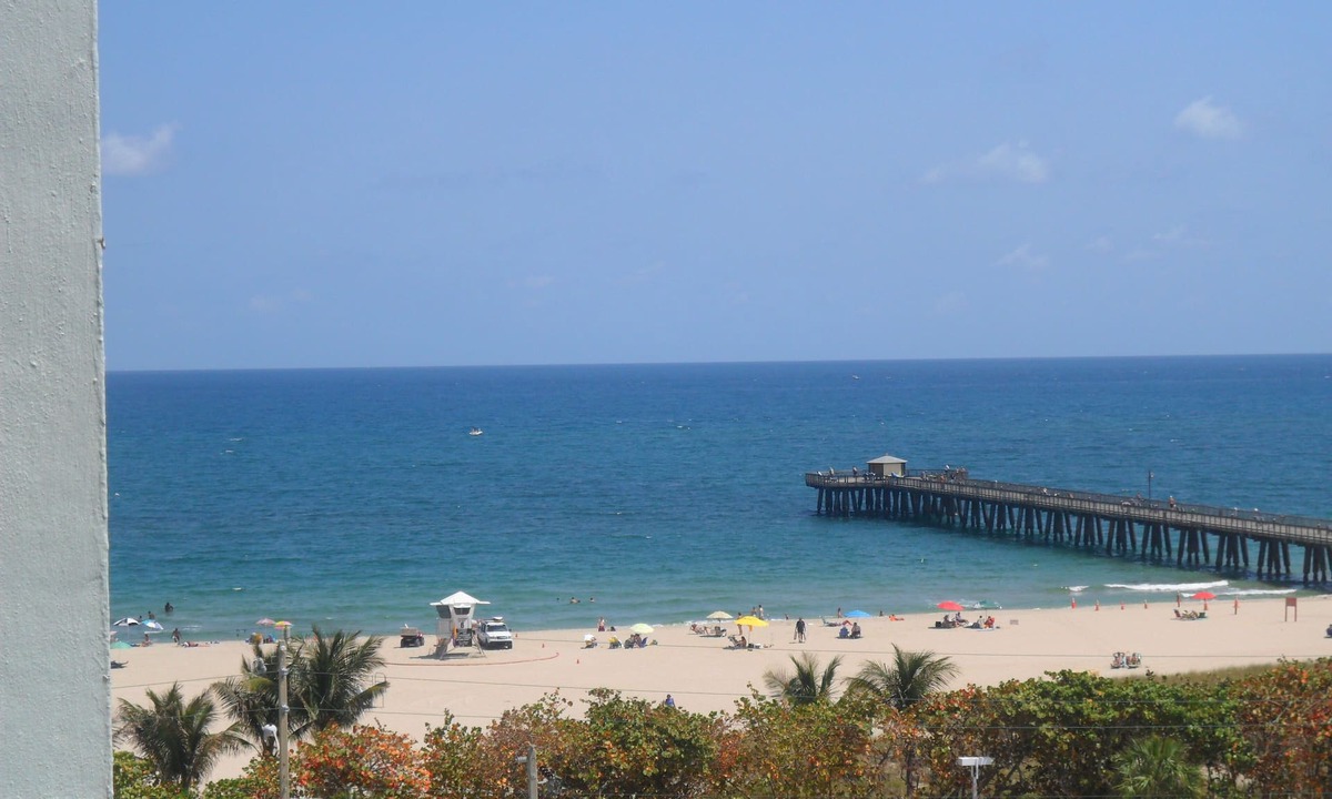 Pompano Beach Condo | Beach Front Condo - See & Hear the waves from your bed and balcony