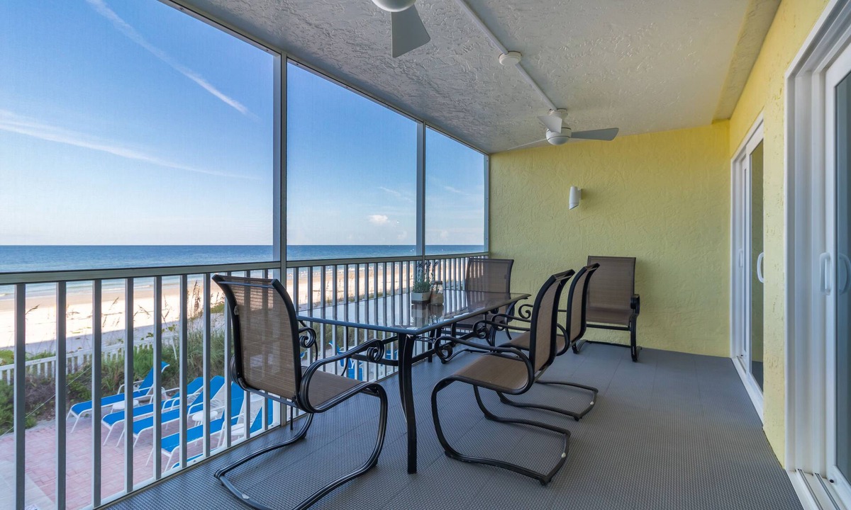 Bradenton Beach Condo | Beachfront Condo, Newly renovated! Heated Pool on the beach. GulfView 102.