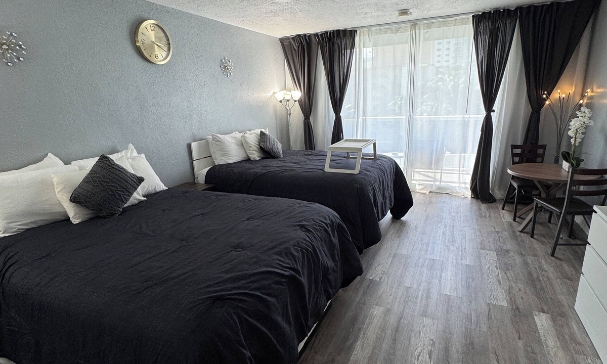 Sunny Isles Beach Condo | Beachfront Studio with Balcony, Gym, Sauna & Parking at Marco Polo Beach Resort”