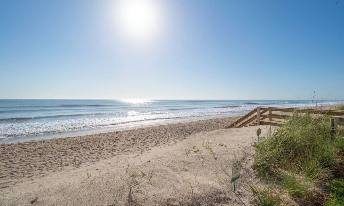 Indian Harbour Beach Condo | Beachfront Vacation Rental, Beautiful Views from the 1st story.