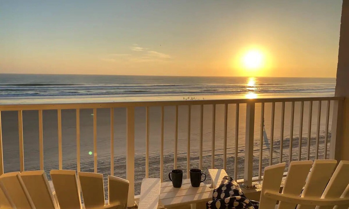 Ponce Inlet Condo | Beachside Bliss: Ponce Inlet Oceanfront Condo