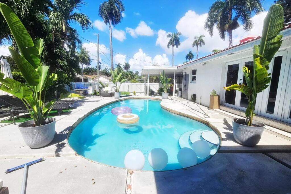 Hollywood Lakes Villa | Beachside Bliss Pool Retreat Half mile to Beach