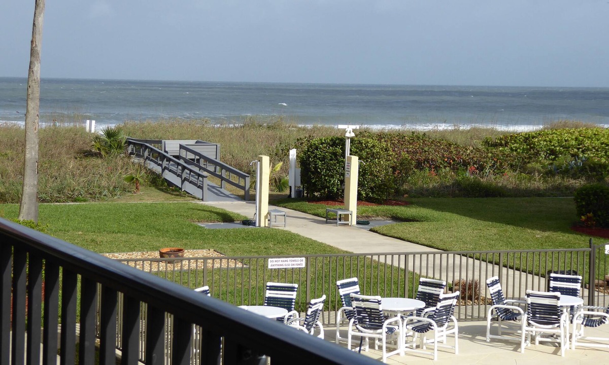 Avon By The Sea Condo | BEACHSIDE Paradise: 3BR Condo with Heated Pool - Steps to Cocoa Beach Pier!