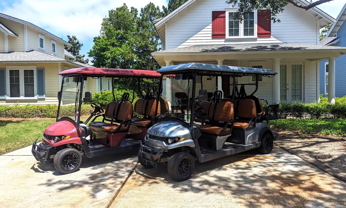 Laurel Grove House | "Beachy Green" 2 Golf Carts, Beach, 3 Pools, Sandestin, On Golf Course