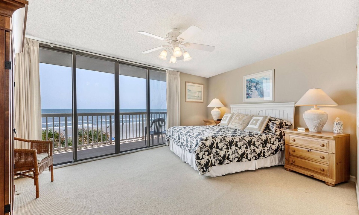 Folly Beach Condo | Beautiful Front Beach 4 Bedroom Condo with Private Parking and Pools