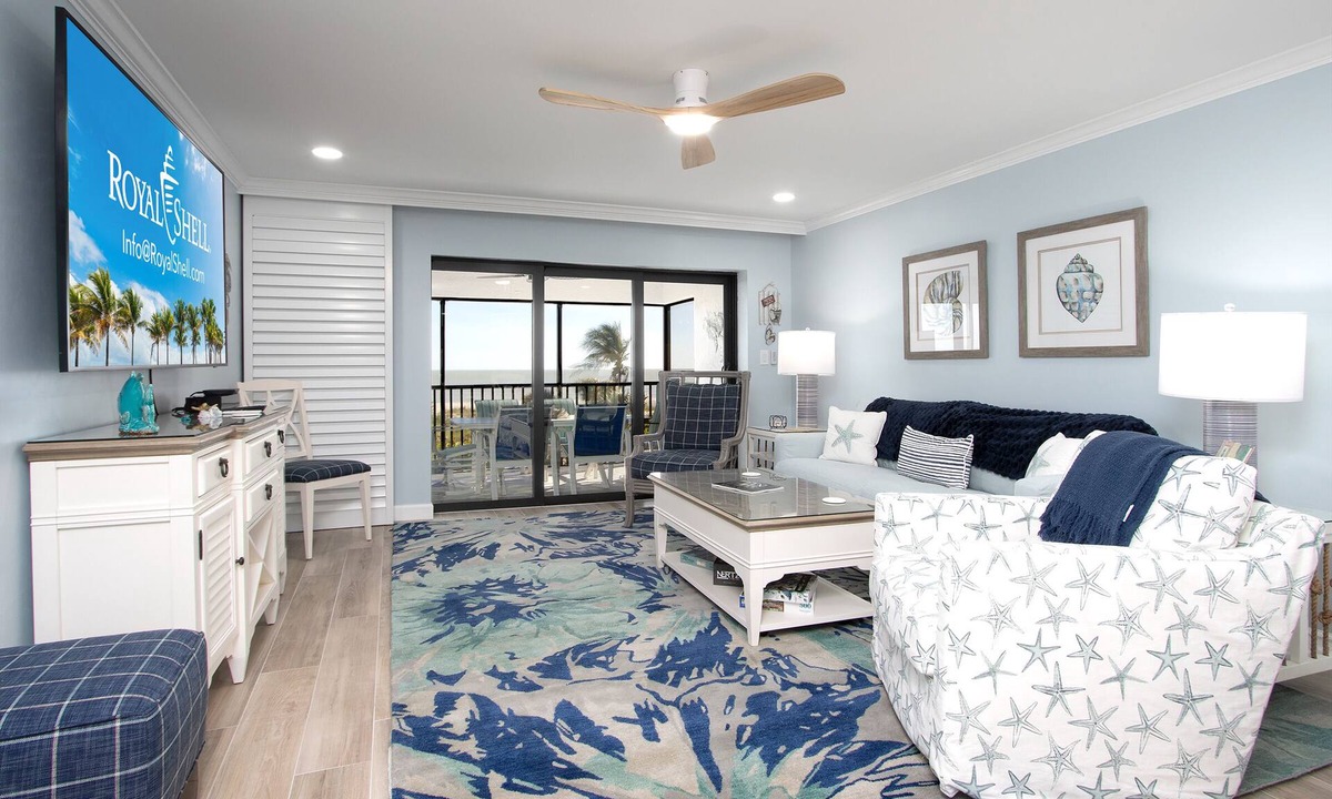 Beachview Country Club Estates Condo | Beautiful Updated Gulf Front Sanibel Condo - Sanddollar C203