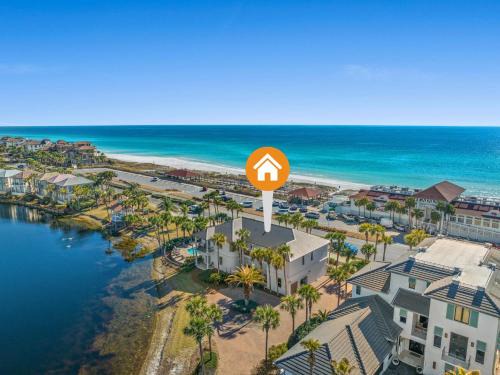 Destin House | Belleza Del Mar With Game Room And Lakefront Pool