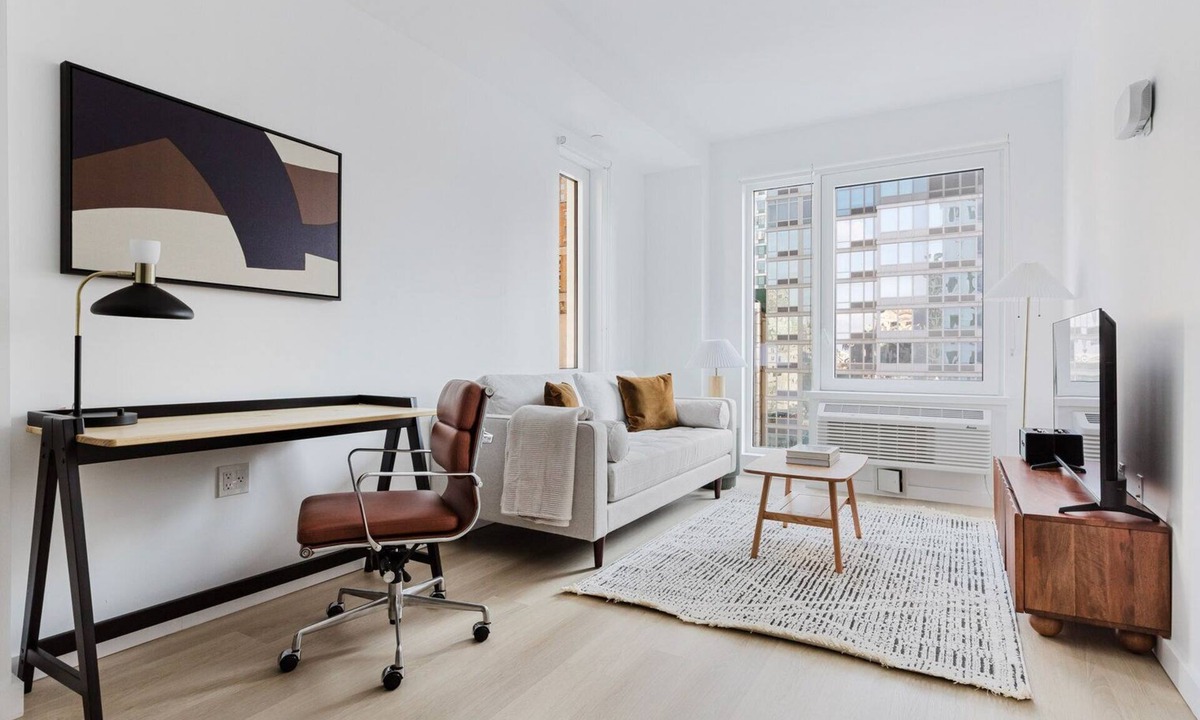 Downtown Brooklyn Apartment | Blueground | Downtown Brooklyn, rooftop, nr Brooklyn Bridge