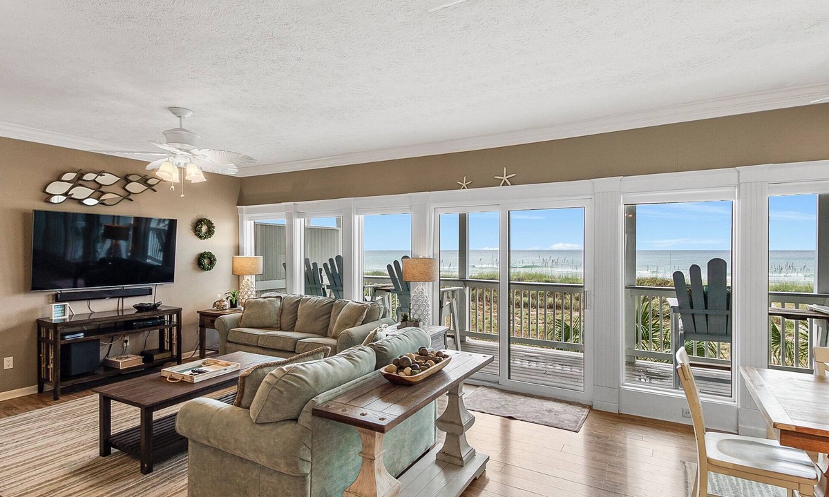 West Panama City Beach Condo | Bonita Beach, 1st Floor, 3 BR/3 BA, Sleeps 8-10, Wi-Fi, Pet Friendly Small Dog