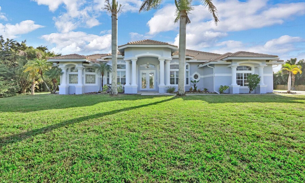 Palm Beach Country Estates Villa | BRAND NEW! 2 Acre Luxury Country Heated Pool Estate Beach and Golf