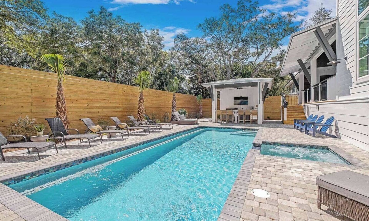 Dune Allen Beach House | Brandon’s Luxury Home with Private Heated Pool