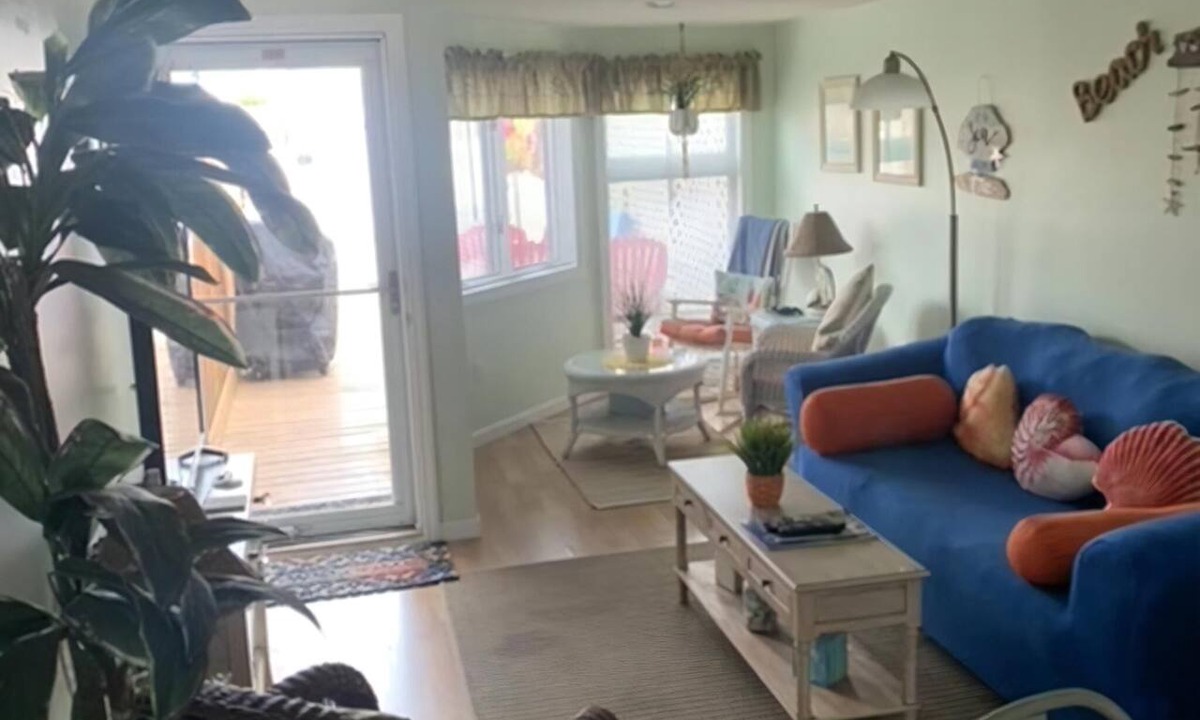 North Beach Haven Condo | Brant Beach 2 bedroom 1.5 bath ocean side condo