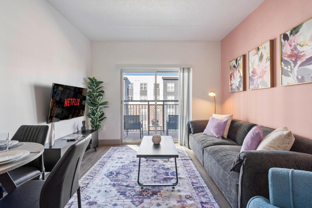 Charlotte Center City Apartment | Bright Uptown Bliss - Free Parking, Walkable, Views