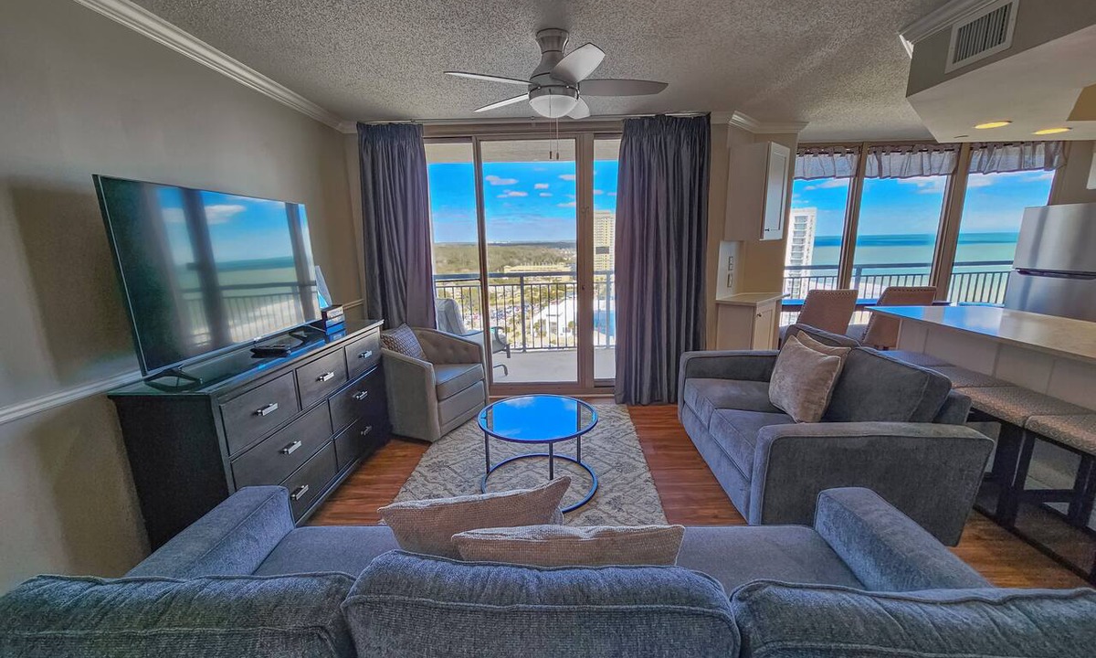 Arcadian Shores Condo | Brighton 1707 – Ocean View Luxury at Kingston Resorts
