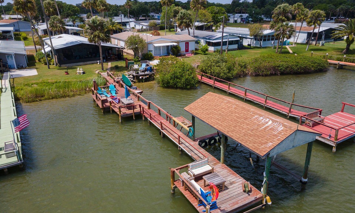 Edgewater House | Bring your boat! Huge private dock and community ramp for you on the ICW.