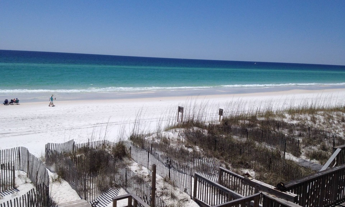 Destin House | BUILT ON THE SAND! STEP OUT UR BACK DOOR ONTO YOUR OWN EXCLUSIVE PRIVATE BEACH!