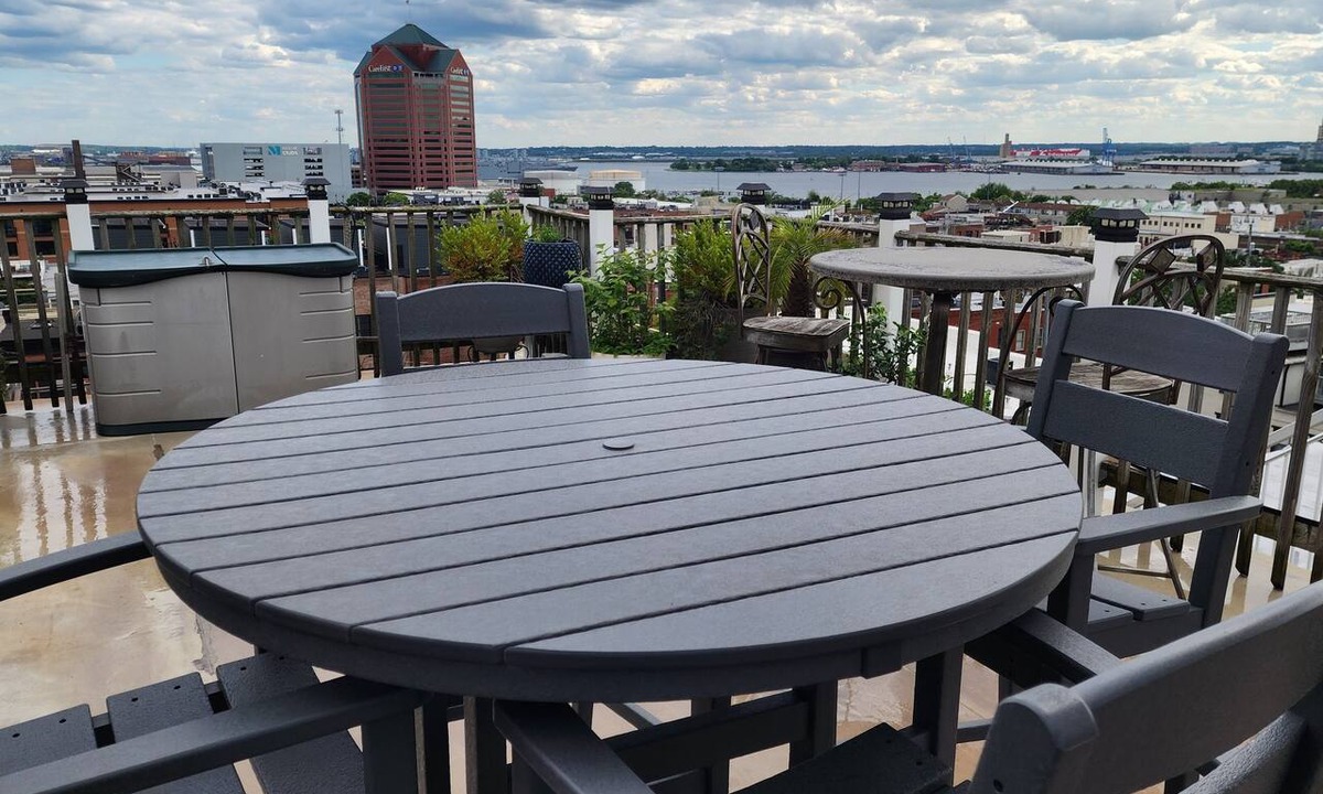 Canton House | Canton Rooftop Harbor View - Skyline Deck + Parking