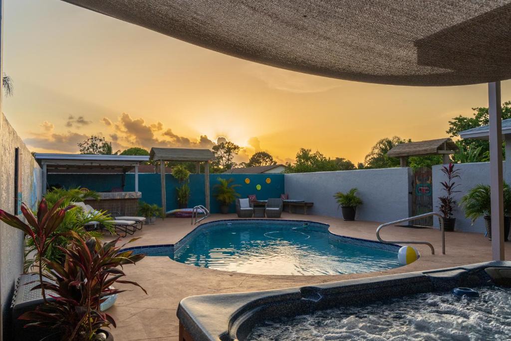 Royal Palm Beach House | Chardonnay- Luxe home with pool ,spa and close to equestrian