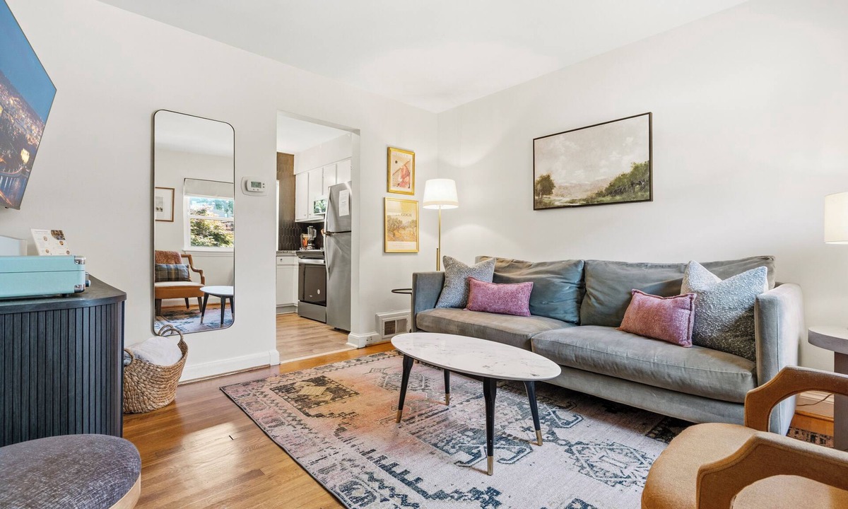 Old Town West House | Charming Historic Rowhome - 1 block to Metro and Shops + Free Parking!