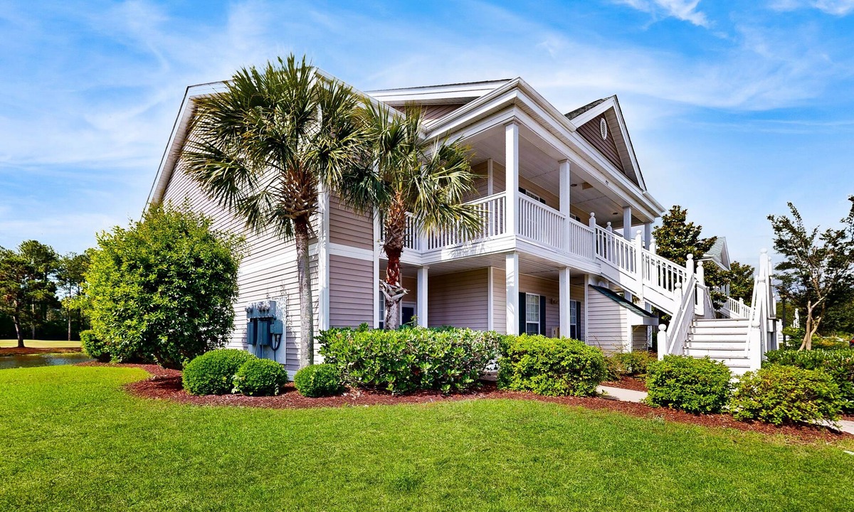 Sunset Beach Condo | Chasing Sunsets: Waterfront condo with pool, tennis, bikes & lagoon/golf views - near the beach