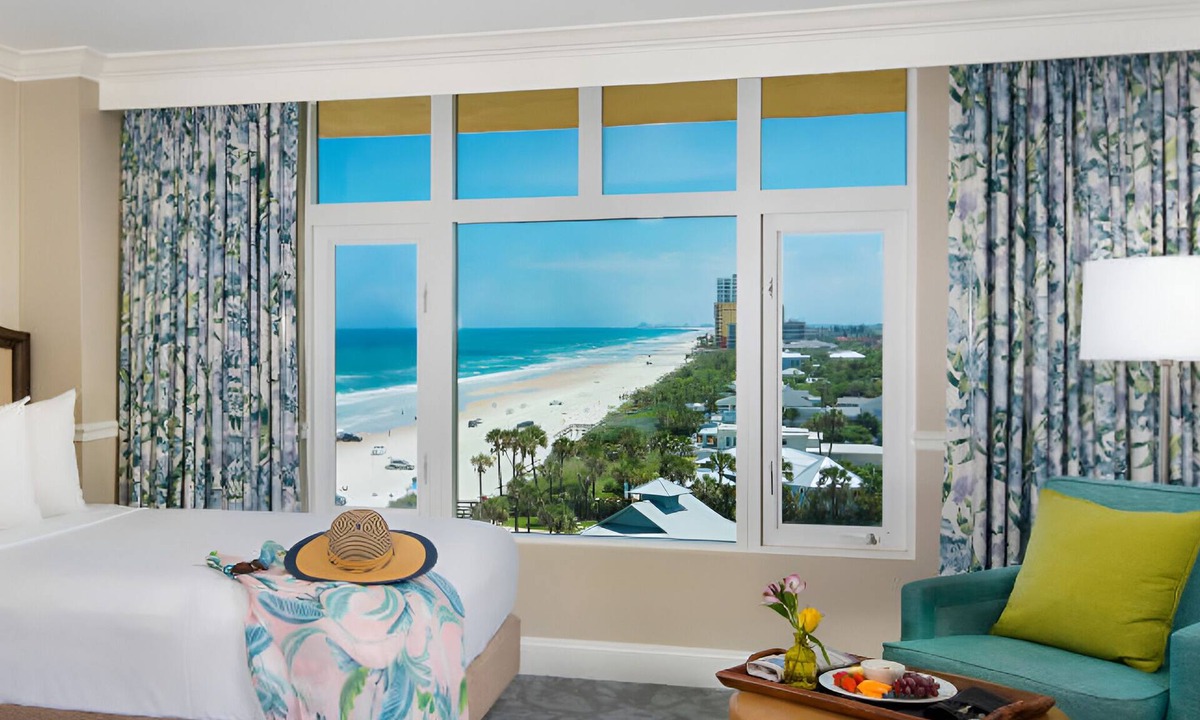 Daytona Beach Shores Hotel | Coastal Double | The Shores | Pool cabanas, firepits, sun-kissed | 2 Units