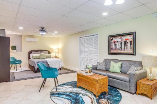 Inman Apartment | Cozy Jonesboro Studio w/Patio ~ 22 Mi to Atlanta!