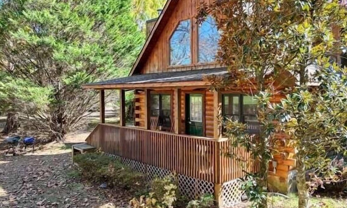 Hiawassee Cabin | Creekside Duck Cabin - Creek Front - Mountain View