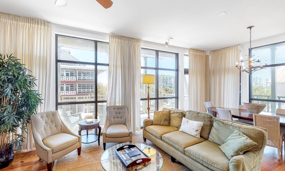 Port St. Joe Condo | Deluxe, Single-Level Condo w/ Free WiFi, a Shared Pool, & Private Beach Access