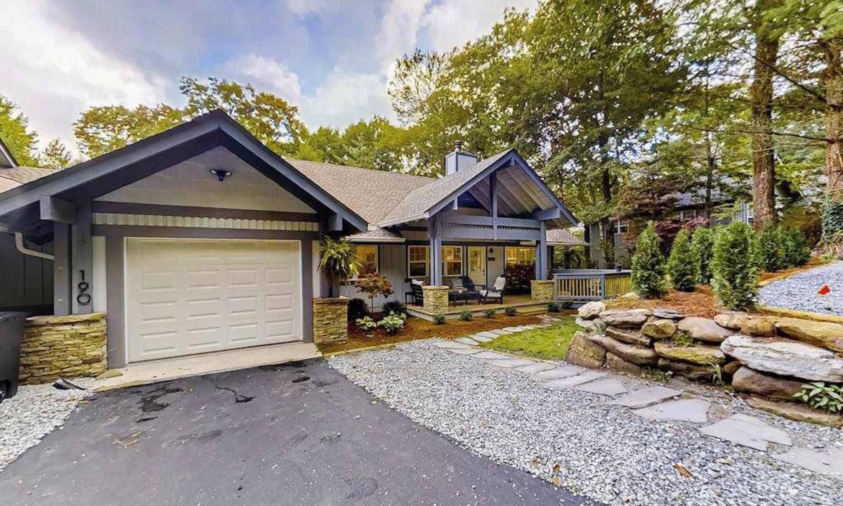 Highlands House | Dog-friendly home with private deck, outdoor fireplace, & immaculate interior