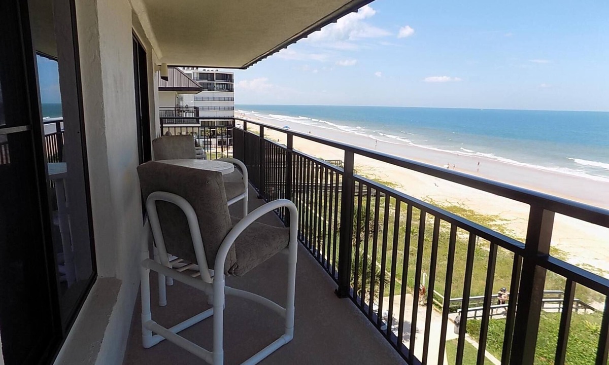 Ormond-by-the-Sea Condo | "Dolphin Lookout" Indies House ocean front condo with gorgeous beach views
