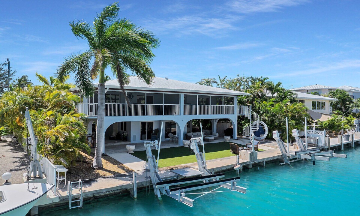 Marathon House | Duck Key Waterfront Paradise A Private Balcony