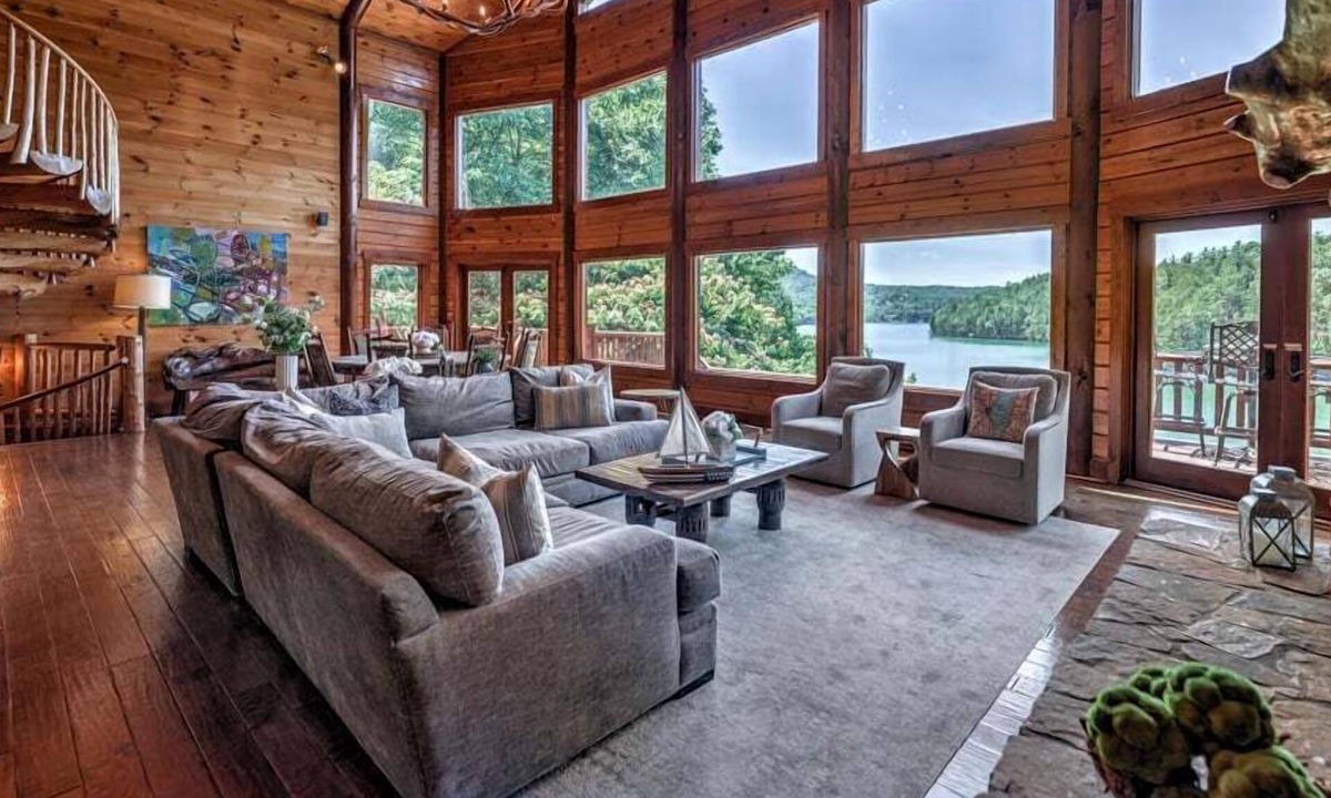 Blue Ridge Cabin | Eagles Landing- Lake Front Home | Two Story Dock | Incomparable Views